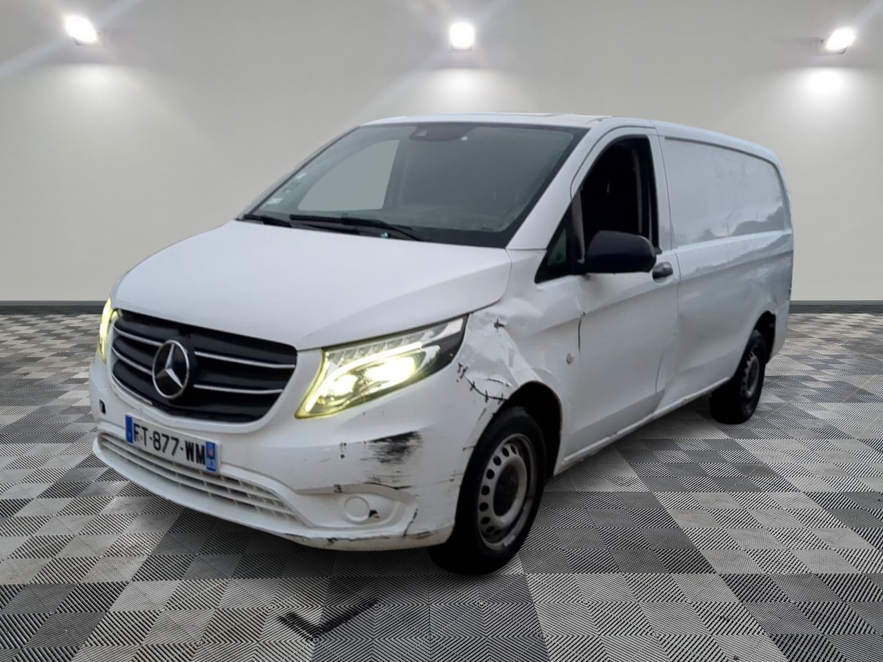Kit Plaquettes Frein TRW GDB2102 Pour Mercedes Vito W447 - Essieu Arrière - Qualité D'origine